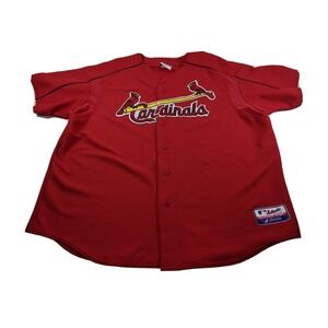 Vintage St. Louis Cardinals MLB Baseball Majestic Mens T-Shirt Rare